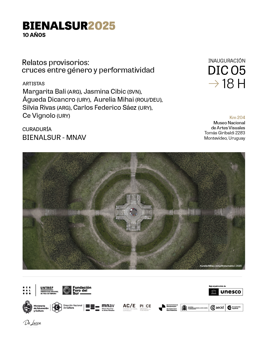 Invitacin - Museo Nacional de Artes Visuales