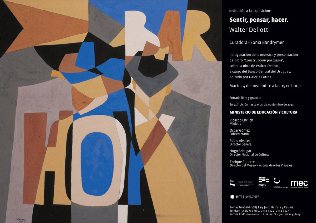 Invitacin - Museo Nacional de Artes Visuales