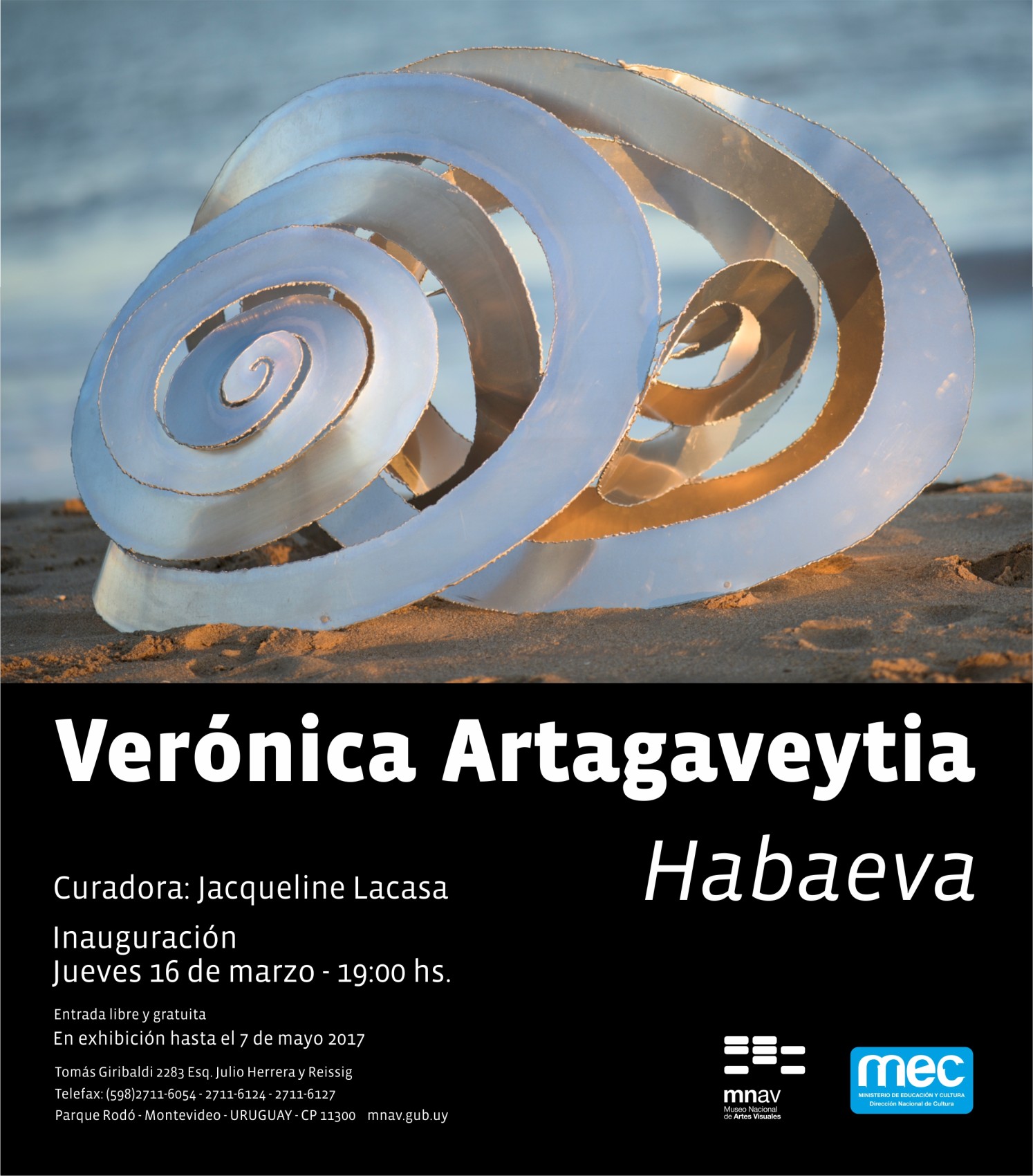 Invitaci�n - Museo Nacional de Artes Visuales