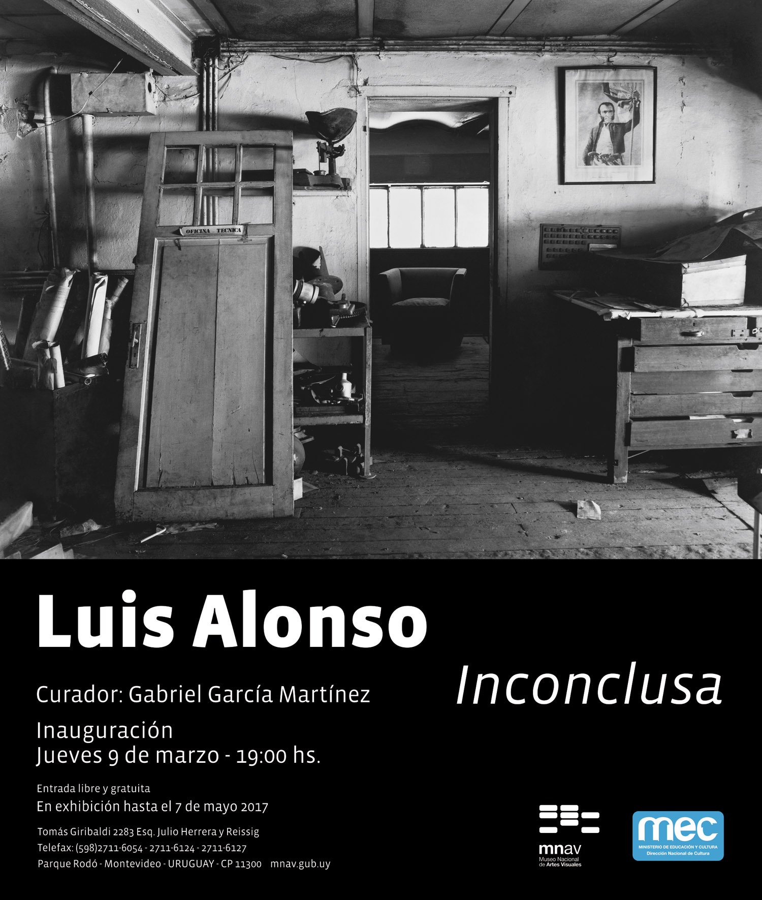 Invitacin - Museo Nacional de Artes Visuales