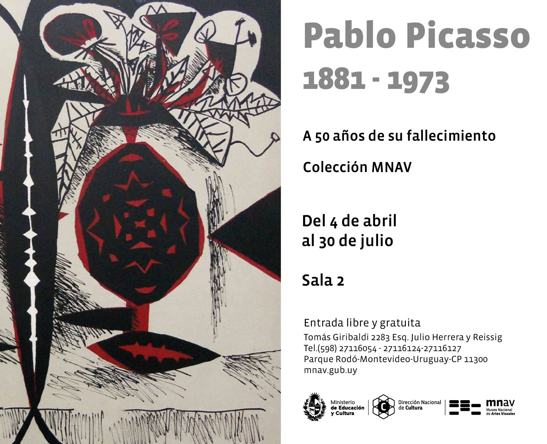 Invitacin - Museo Nacional de Artes Visuales