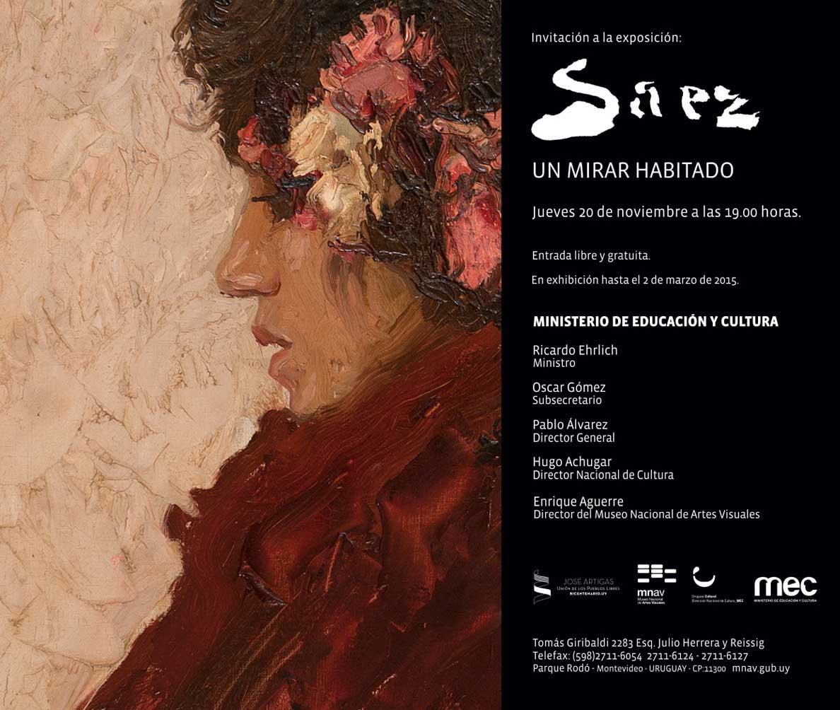 Invitacin - Museo Nacional de Artes Visuales