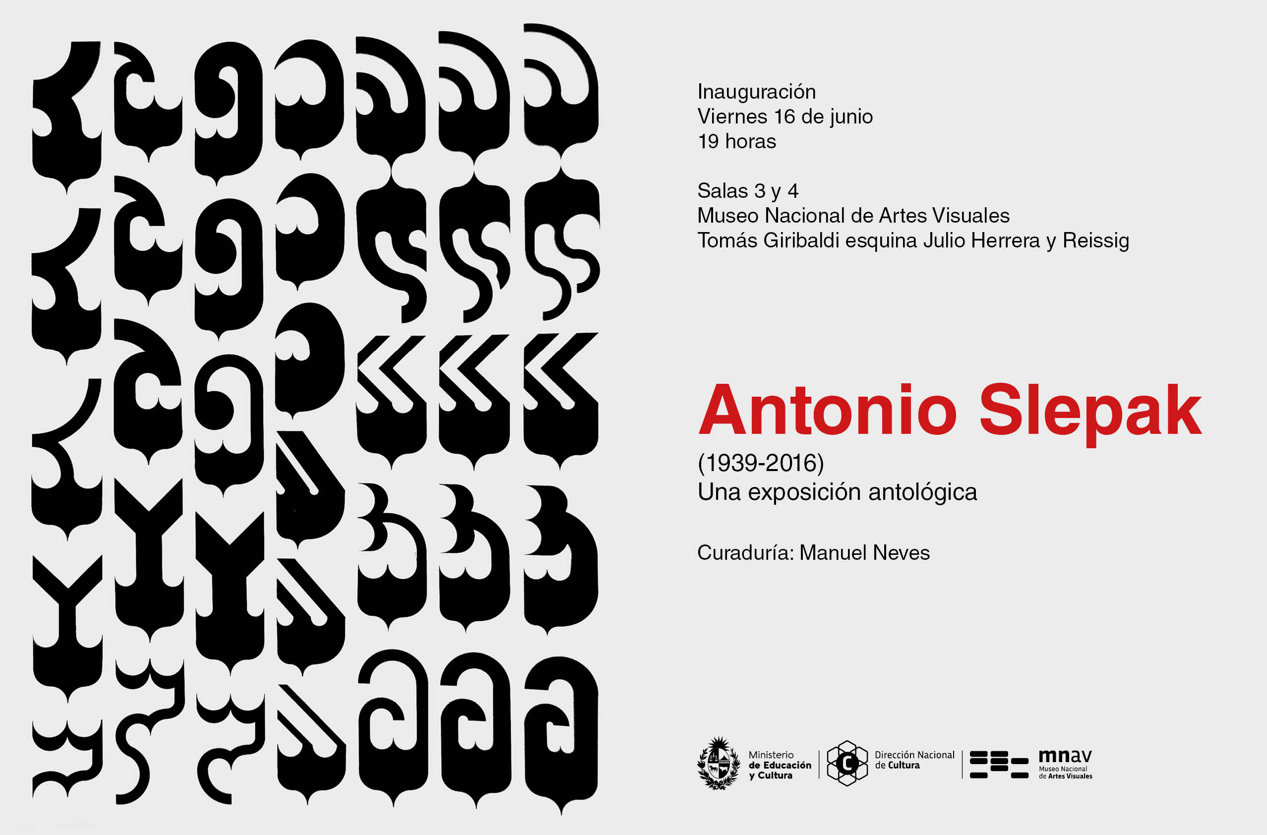 Invitacin - Museo Nacional de Artes Visuales