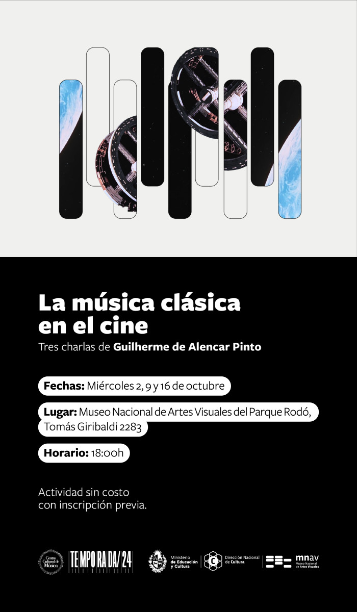  -  Ciclo de charlas: La música clásica en el cine - Museo Nacional de Artes Visuales