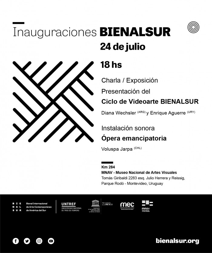  - Charla BIENALSUR 2019 - Museo Nacional de Artes Visuales