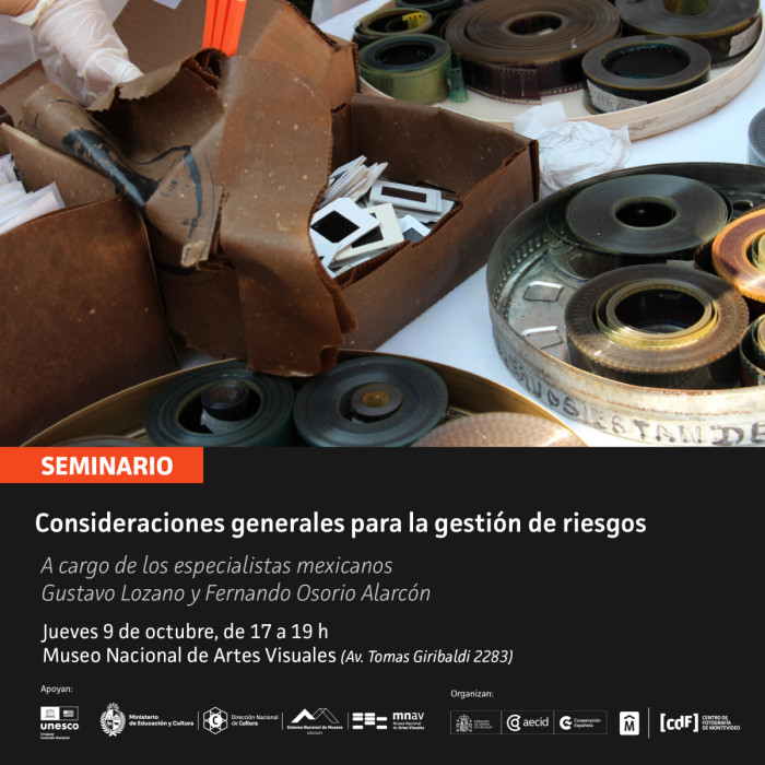  - Seminario -   Consideraciones generales para la gestión de riesgos - Museo Nacional de Artes Visuales