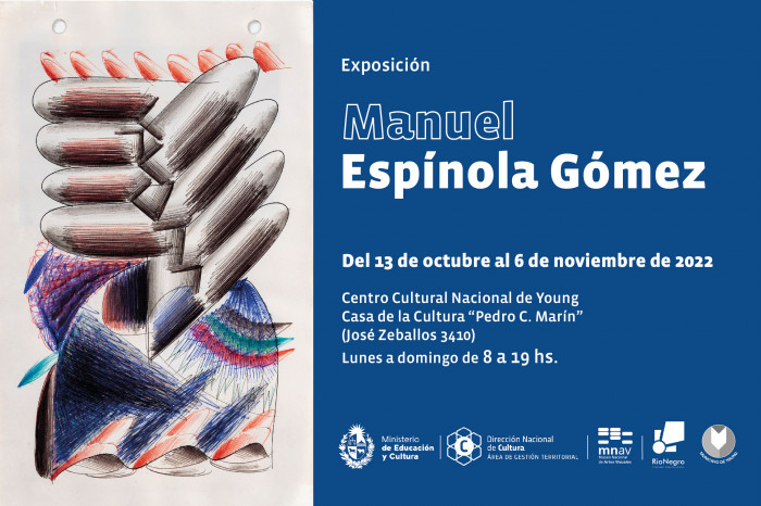  - Exposición itinerante - Manuel Espínola Gómez - Museo Nacional de Artes Visuales