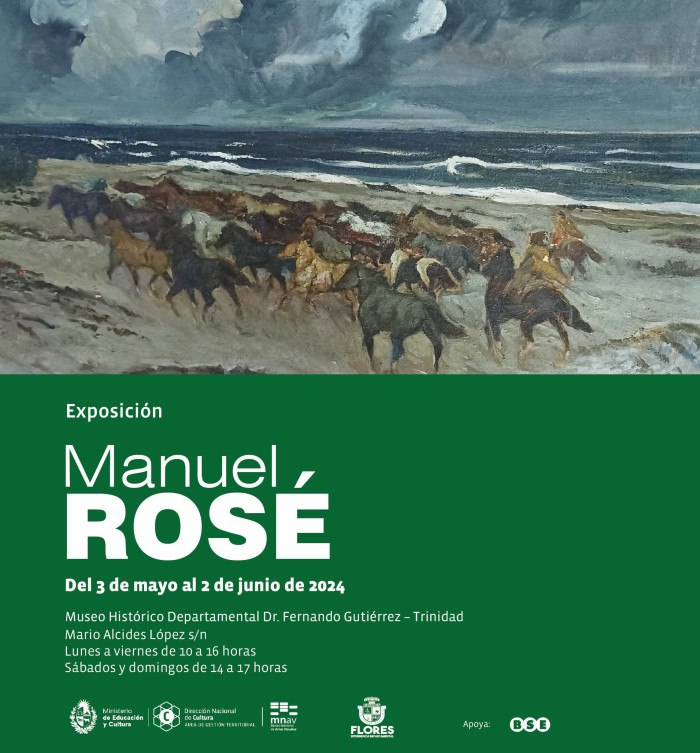  - Manuel Rosé en Flores - Museo Nacional de Artes Visuales