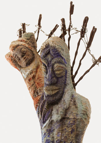 Virgen de Ferruco, 1993-94 - Arte de frontera - Claudio Silveira Silva - Museo Nacional de Artes Visuales