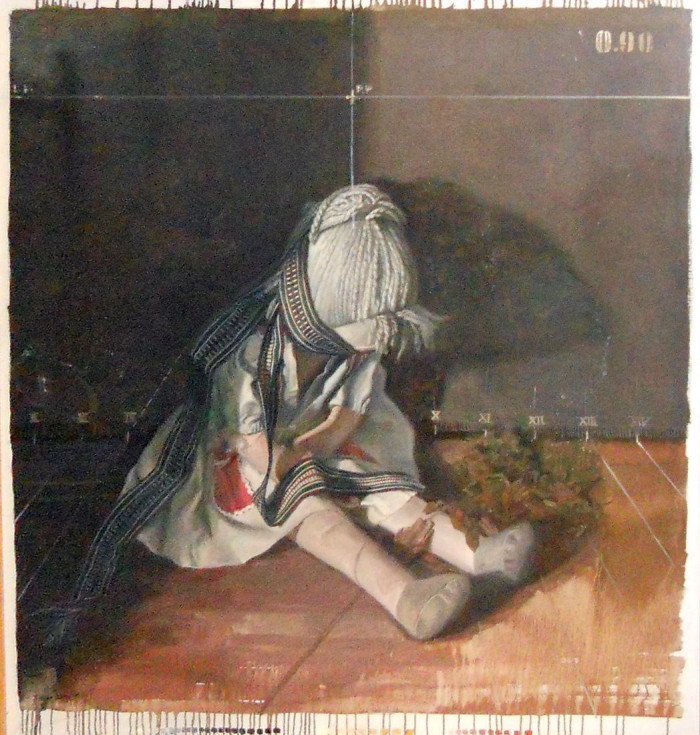 Clever Lara, <i>Lugar 0.90</i>, (1952). - Clever Lara: Artistas en sus propias palabras de la muestra "Somos Jugando" - Museo Nacional de Artes Visuales