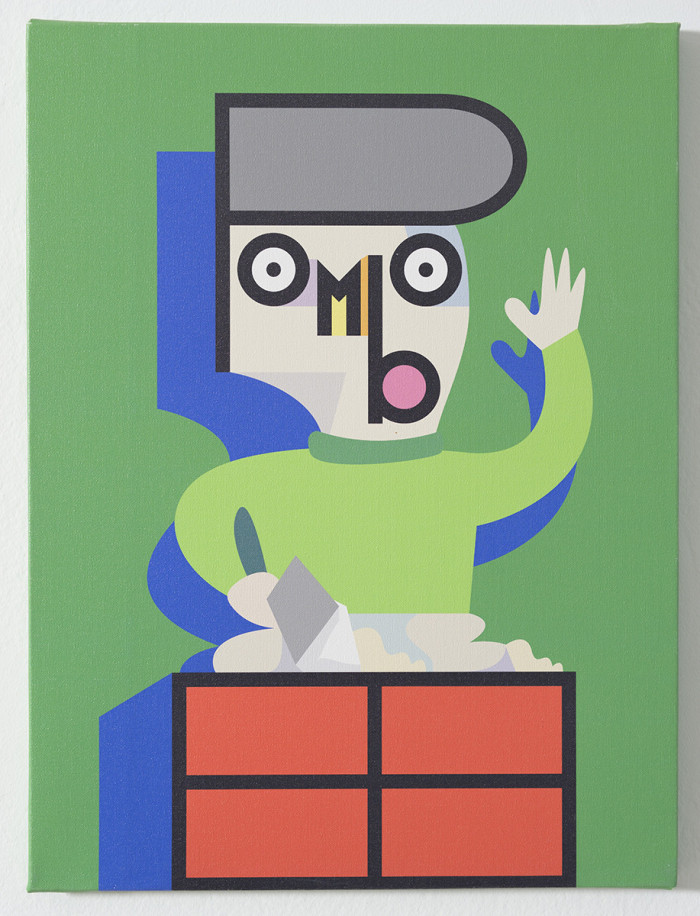 Sin Título<br>Nº de Inventario: 4879<br>Título: Sin Título<br>Artista: Santiago Tavella (1961)<br>Técnica: Acrílico sobre tela<br>Medidas: 65 x 46 cm<br>Ubicación: Museo Nacional de Artes Visuales<br>Exhibición: Sala 2 - Santiago Tavella: Artistas en sus propias palabras de la muestra "Somos Jugando" - Museo Nacional de Artes Visuales