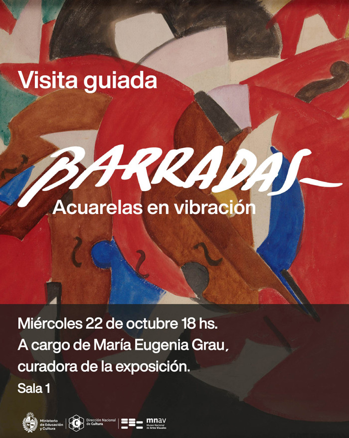  - Visita guiada en el marco de la exposición "Barradas - Acuarelas en vibración" - Museo Nacional de Artes Visuales