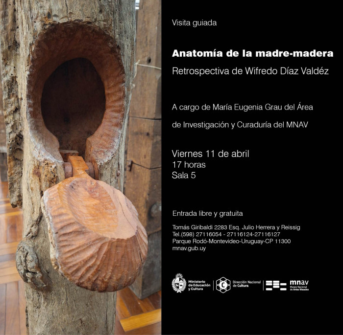  - Visita guiada por la muestra "Anatomía de la madre-madera -Retrospectiva de Wifredo Díaz Valdéz" - Museo Nacional de Artes Visuales