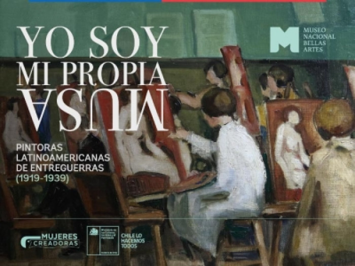 La Grande Chaumière, 1926. De la artista Ana Cortés del Museo Nacional de Bellas Artes (MNBA) de Chile. - Yo soy mi propia musa. Pintoras latinoamericanas de entreguerras (1919-1939) - Museo Nacional de Artes Visuales