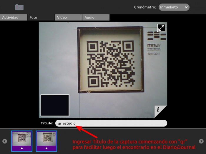  - Demostración de uso del Lector  de QR - Museo Nacional de Artes Visuales