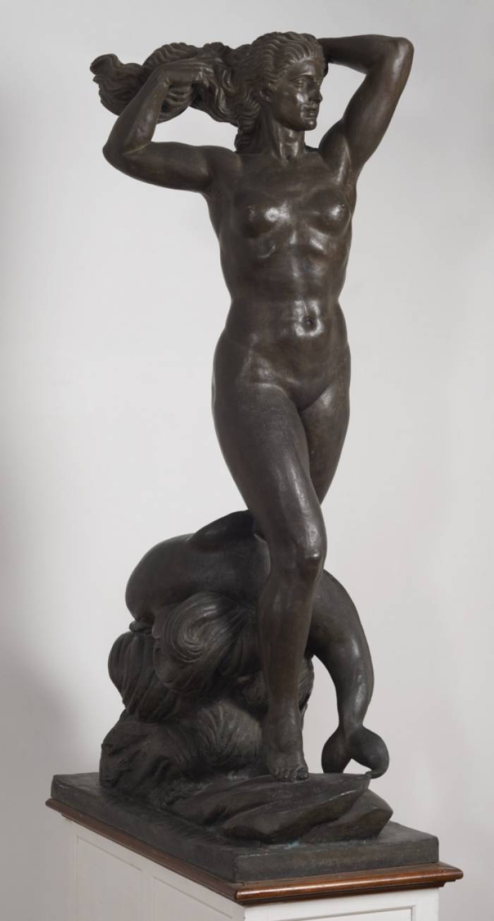 Tocando para ver<br>José Luis Zorrilla de San Martín - Anadiómenes (1946) - Museos en la noche 2011 - Museo Nacional de Artes Visuales