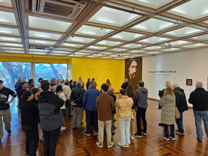  - Última visita guiada en el marco de la exposición: "Joaquín Torres García - El universo como reto" - Museo Nacional de Artes Visuales