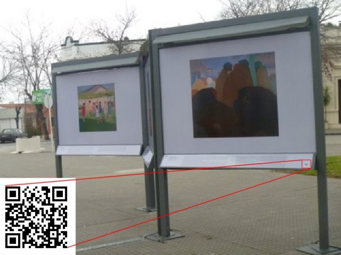  - Demostración de uso del Lector  de QR - Museo Nacional de Artes Visuales