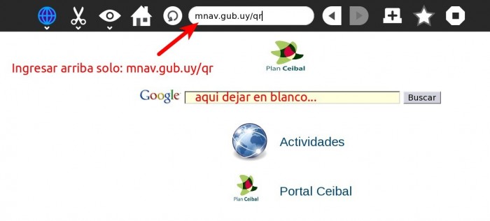  - Demostración de uso del Lector  de QR - Museo Nacional de Artes Visuales