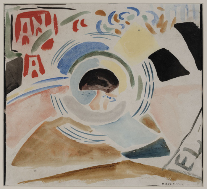 Barradas - Acuarelas en vibración - Colección MNAV